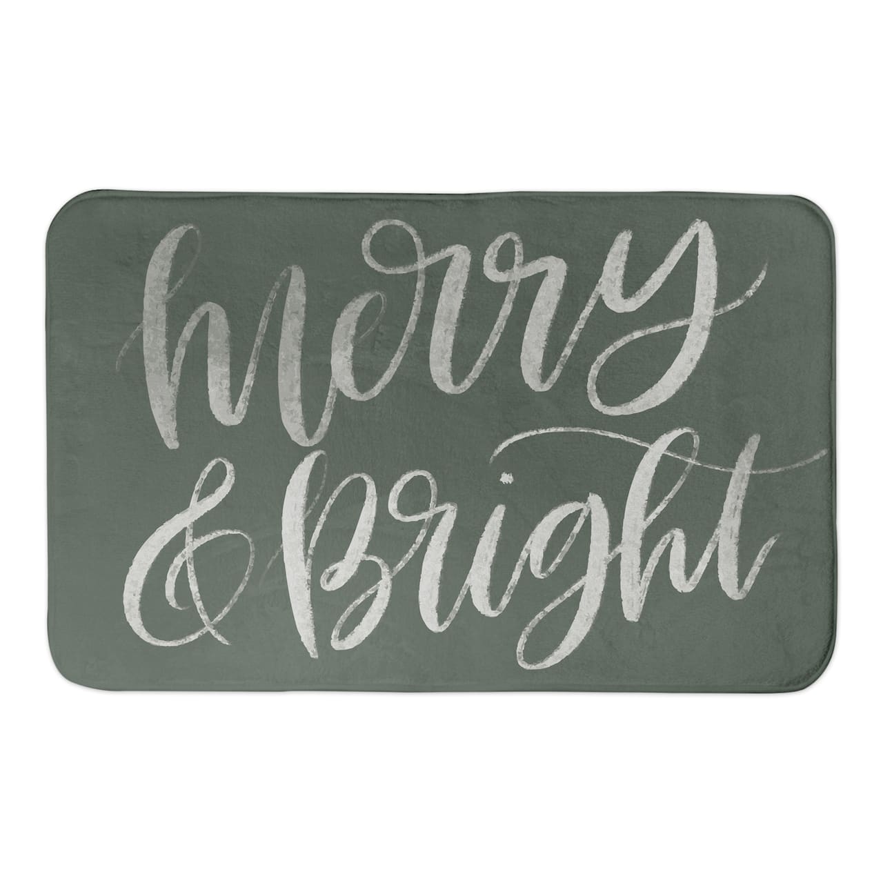 Designs Direct Merry & Bright Bath Mat, 34" x 21"